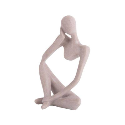 Statuette silhouette en polyrésine Imagine PRESENT TIME