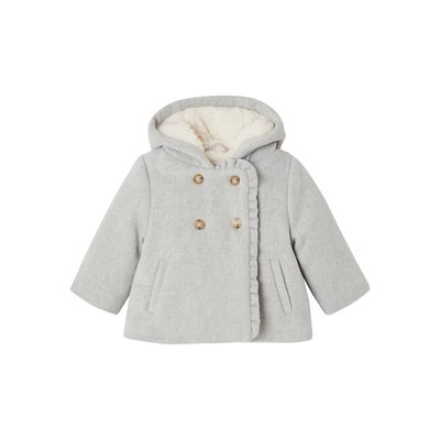 Manteau en drap de laine VERTBAUDET