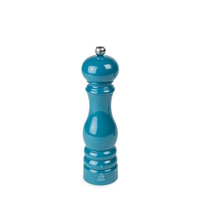Moulin à poivre manuel u'Select en bois laqué, bleu pacifique, 22 cm - 9in Paris u'Select PEUGEOT
