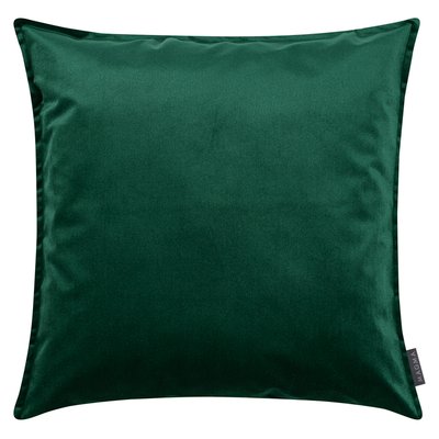Housse de coussin velours avec volant piqué MARLA MAGMA HEIMTEX