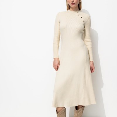 Robe longue côtelée PROMOD