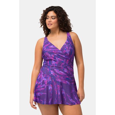 Robe de bain imprimé feuilles à ULLA POPKEN