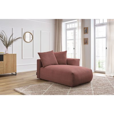 Méridienne pour canapé modulable 1 place(s) en velours côtelé, VOLTAIRE BOBOCHIC