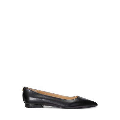 Ballerines en cuir talon plat LAUREN RALPH LAUREN