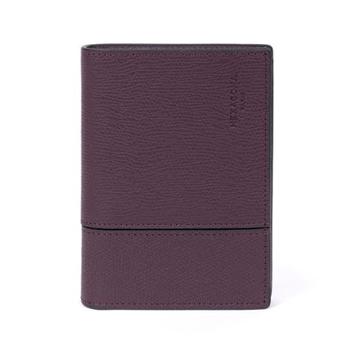 Portefeuille européen  2 volets  Stop RFID  Cuir DANDY HEXAGONA