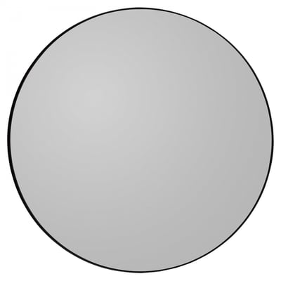 Miroir Mural Circum Teinté Noir Large Rond Diam 110 cm AYTM