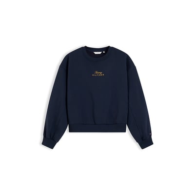 Sweat col rond avec logo brodé TOMMY HILFIGER