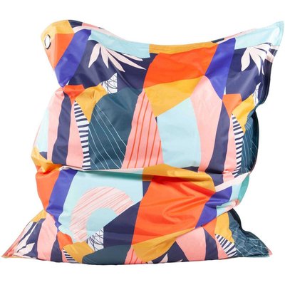Maxi coussin imprimé intérieur extérieur 140 x 180 cm JARDINDECO