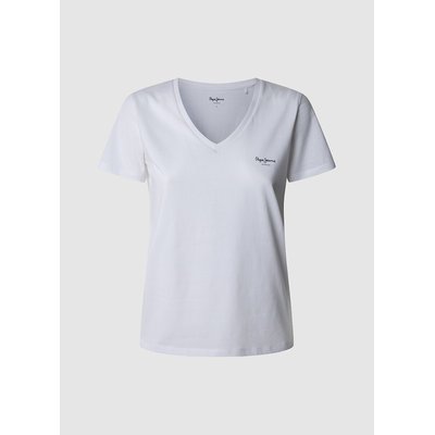 T-shirt de mangas curtas, decote em V PEPE JEANS