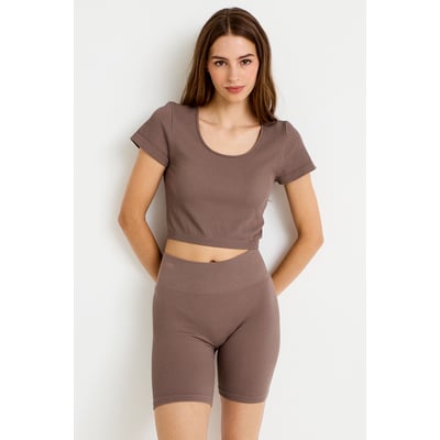 Short cycliste sans couture CACHE CACHE