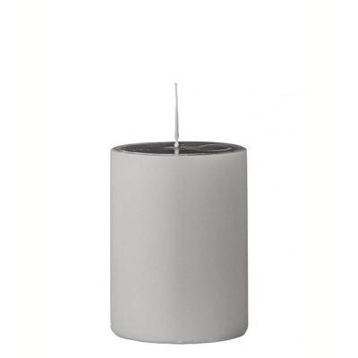 Bougie à la paraffine grise 10cm BLOOMINGVILLE