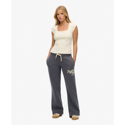 Pantalon de survêtement évasé Super 77 SUPERDRY