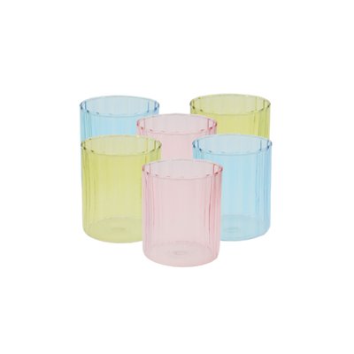 Lot de 6 verres, KYOTO ARTIME