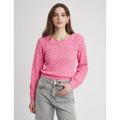 Pull en coton ajouré BZB