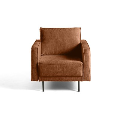 Fauteuil en Tissu velours relief - CHARLIE LISA DESIGN