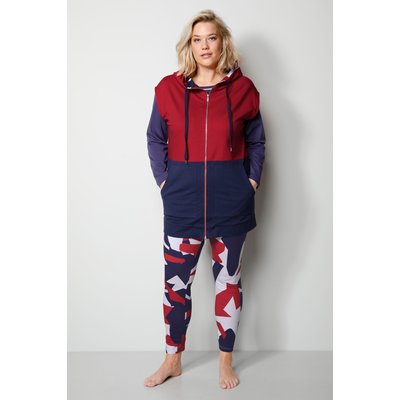 Gilet à capuche en molleton bicolore ULLA POPKEN
