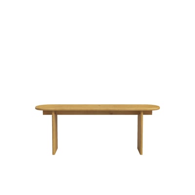 Banc en sapin naturel 120 cm - NUMA HANNUN