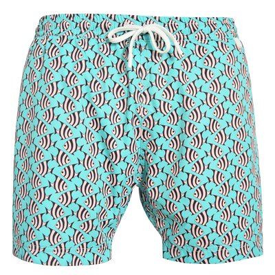 Short de bain MONTAUK 2523 striped fish LES LOULOUS DE LA PLAGE