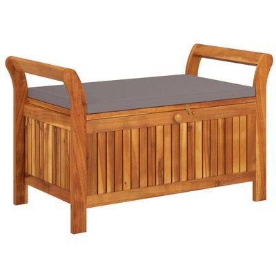 Banc de rangement extérieur en acacia HOME MAISON