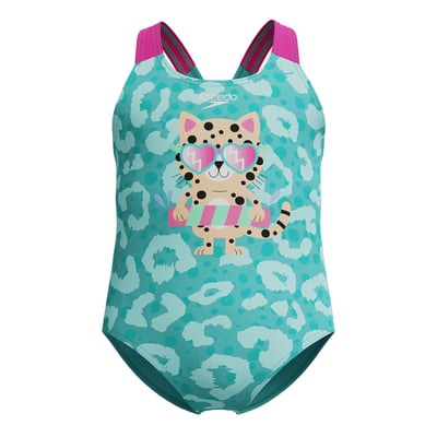 Maillot de bain 1 pièce motif/style léopard SPEEDO