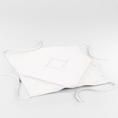Coussin galette de chaise 36 x 36 x 3.5 cm blanc essentiel DOUCEUR D'INTÉRIEUR