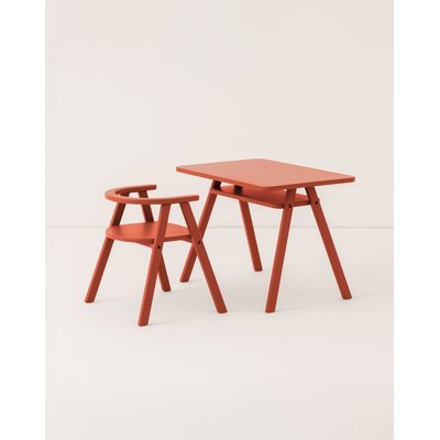 Ensemble bureau enfant avec 1 chaise GROWING GREEN NOBODINOZ