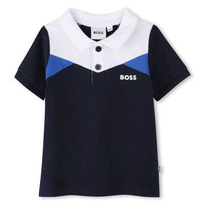 Polo avec blocs de couleur BOSS KIDSWEAR