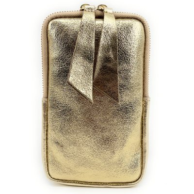 Pochette bandoulière en cuir irisé LOUVRE OH MY BAG
