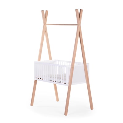Lit bébé berceau tipi 50 x 90 cm CHILDHOME