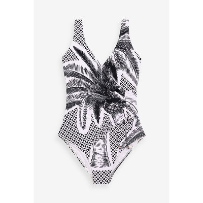 Maillot de bain froncé sur le côté contrôle NEXT