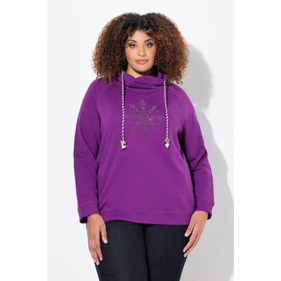 Sweat-shirt à col montant et manches longues ULLA POPKEN
