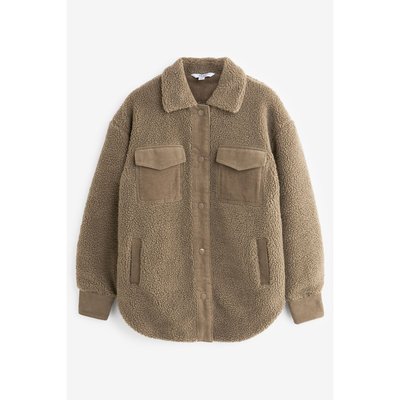 Veste à poche en velours côtelé peau lainée NEXT