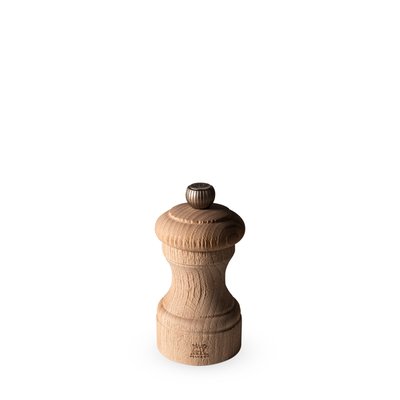 Moulin à sel manuel en bois et son sel des Alpes, 10 cm- 3in. Bistro Nature PEUGEOT