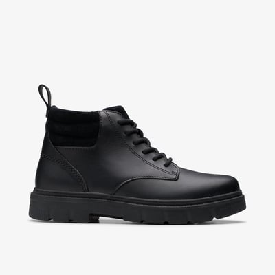 Boots Cuir Coupe Large LORCAM TRAIL Y CLARKS