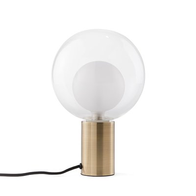 Tischlampe Arvin, Eisen mit Messing-Finish und Glas LA REDOUTE INTERIEURS