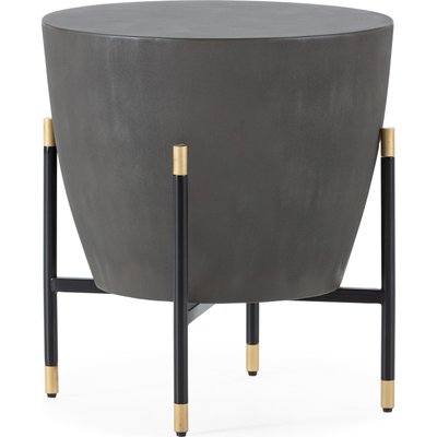 Table d'appoint bois et métal RECOLLECTION