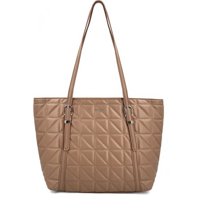Sac à main cabas anses longues BLEU CERISE