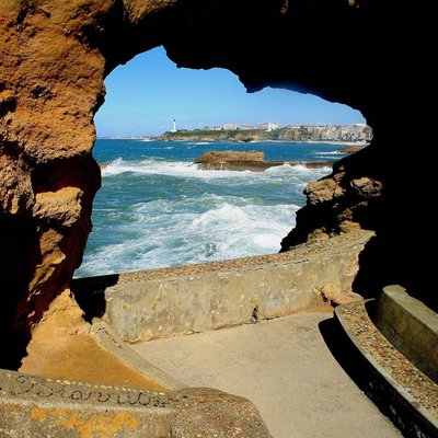 Tableau Mural Phare De Biarritz MER CEANOTHE