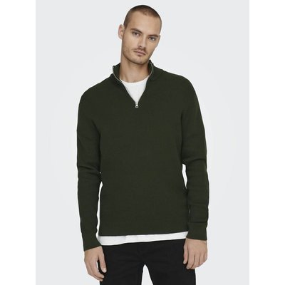 Pull collo alto cerniera Phil ONLY & SONS