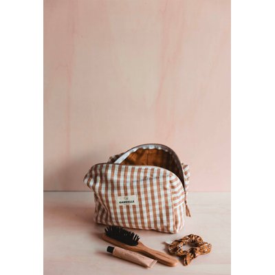 Trousse de toilette en coton, VICHY GABRIELLE PARIS