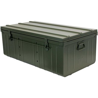 Cantine de rangement en acier Premium 100 cm kaki 175 l PIERRE HENRY