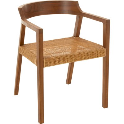 Chaise en bois  assise tressée design élégant salon RECOLLECTION