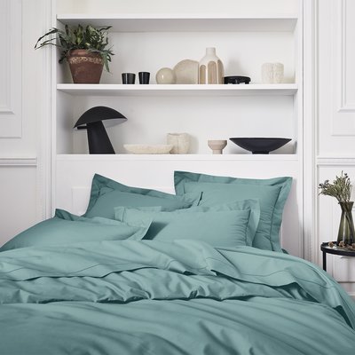 Housse de couette unie en percale de coton, PREMIÈRE ESSIX