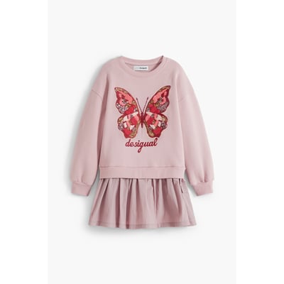 Robe papillon effet deux pièces DESIGUAL