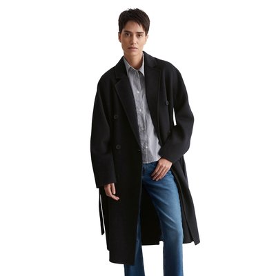 Manteau double boutonnage relaxed en mélange de laine double face MARC O'POLO