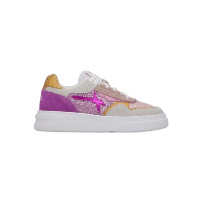 Baskets en cuir et suède XENIA W. W6YZ