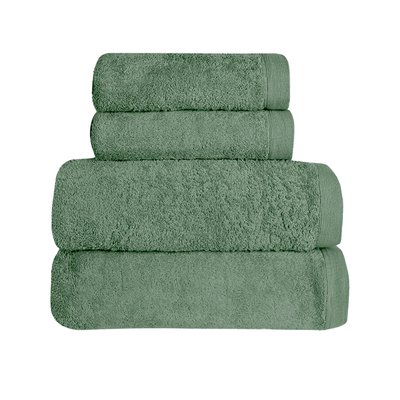 Ensemble de bain 4 pièces 500 g/m² STUDIO (2 draps de bain + 2 serviettes de toilette) SENSEI MAISON