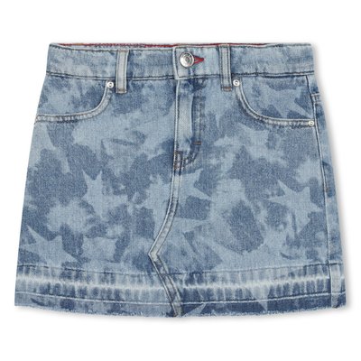 Jupe en jean imprimée HUGO KIDSWEAR