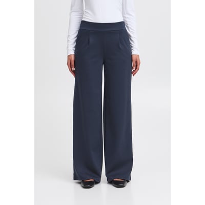 Pantalon coupe droite, jambes larges ICHI