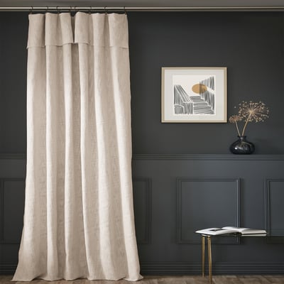 Rideau ajustable en 100% Coton Slub EDEN